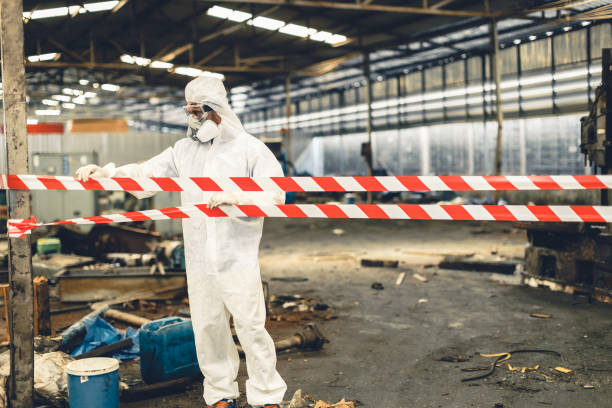 Professional Biohazard technician working in Riverdale, NJ